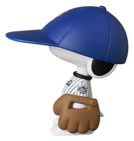 MLB × Peanuts UDF PVC-figur New York Mets Snoopy 7 cm