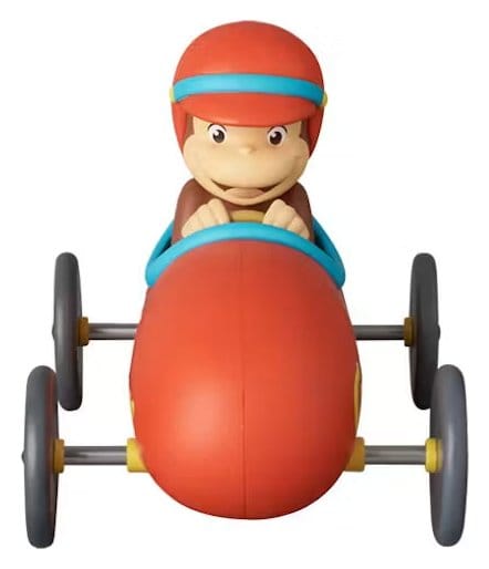Curious George UDF Minifigur med Vagn 6 cm