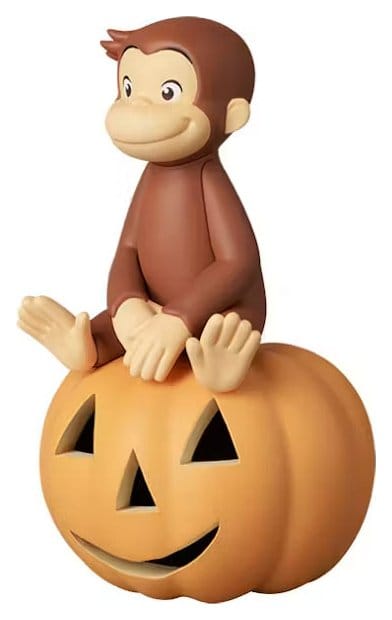 Nyfiken George UDF Minifigur med Pumpa 6 cm