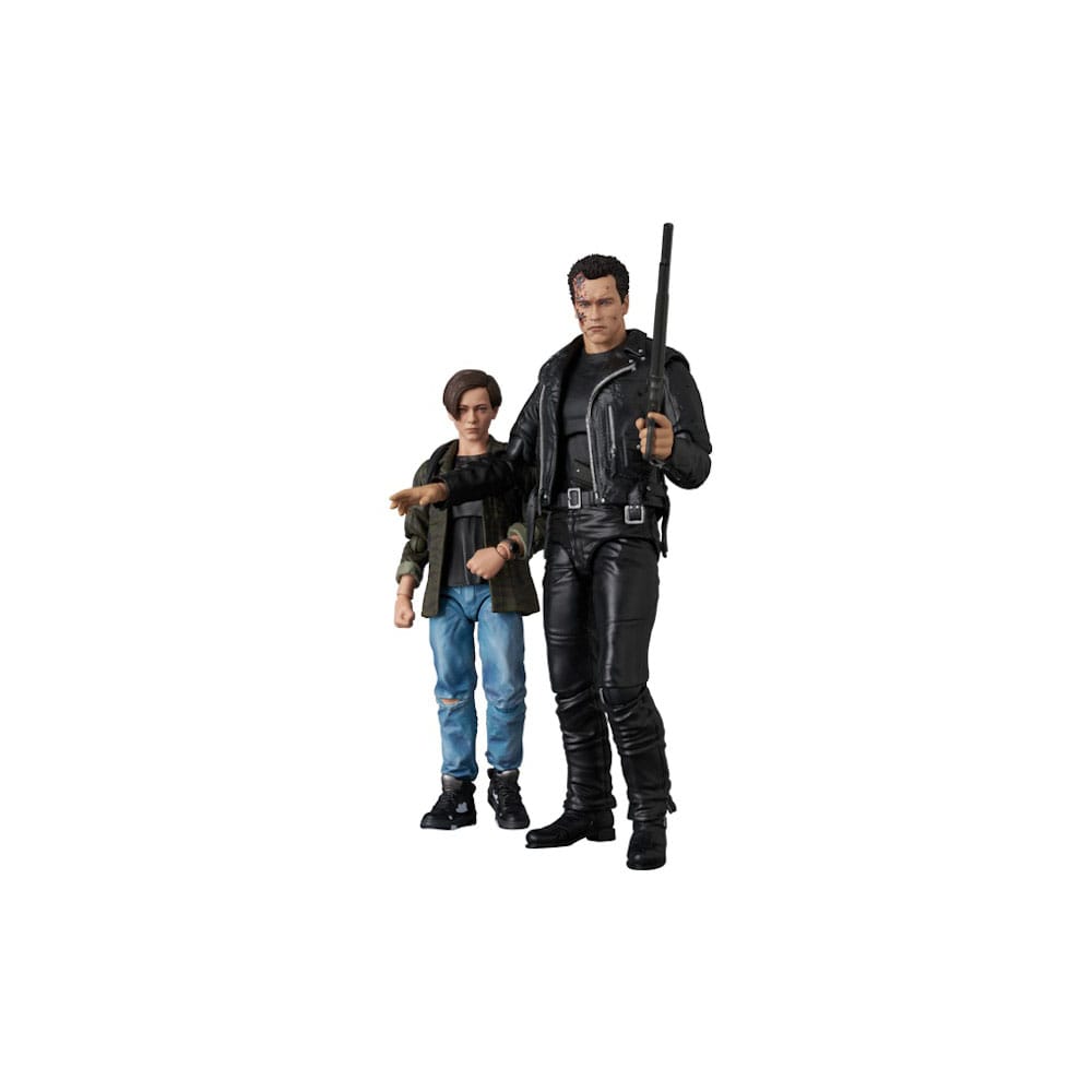 Terminator 2 MAFEX Action Figur T-800 (T2 Ver.) & John Connor 16 cm Medicom