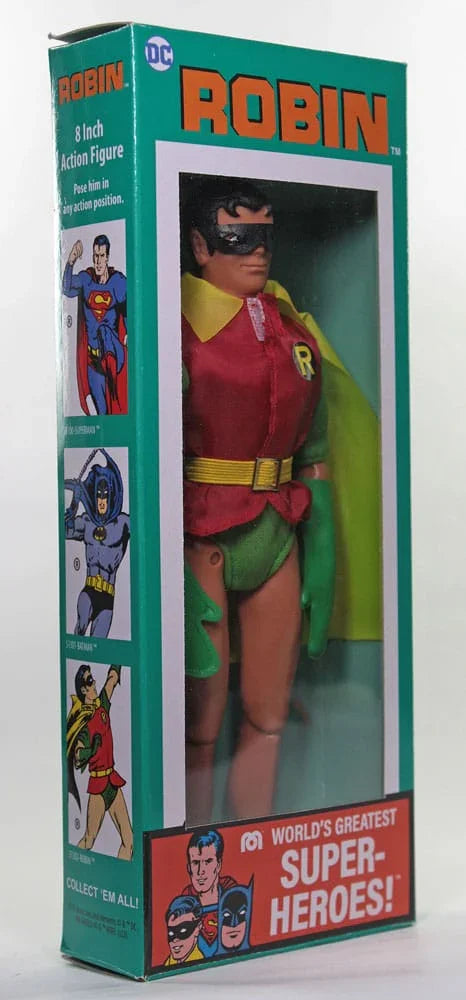 DC Comics: Världens Största Superhjältar Actionfigur Robin 50-årsjubileum 20 cm MEGO