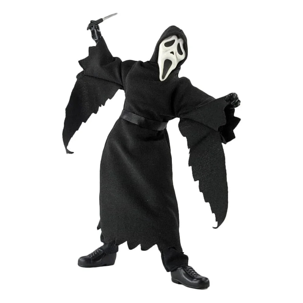 Scream Action Figur Ghostface Vit Ansikte 20 cm MEGO
