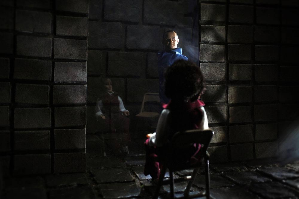 Tystnaden från lamm Action Figur Hannibal Lecter 20 cm MEGO