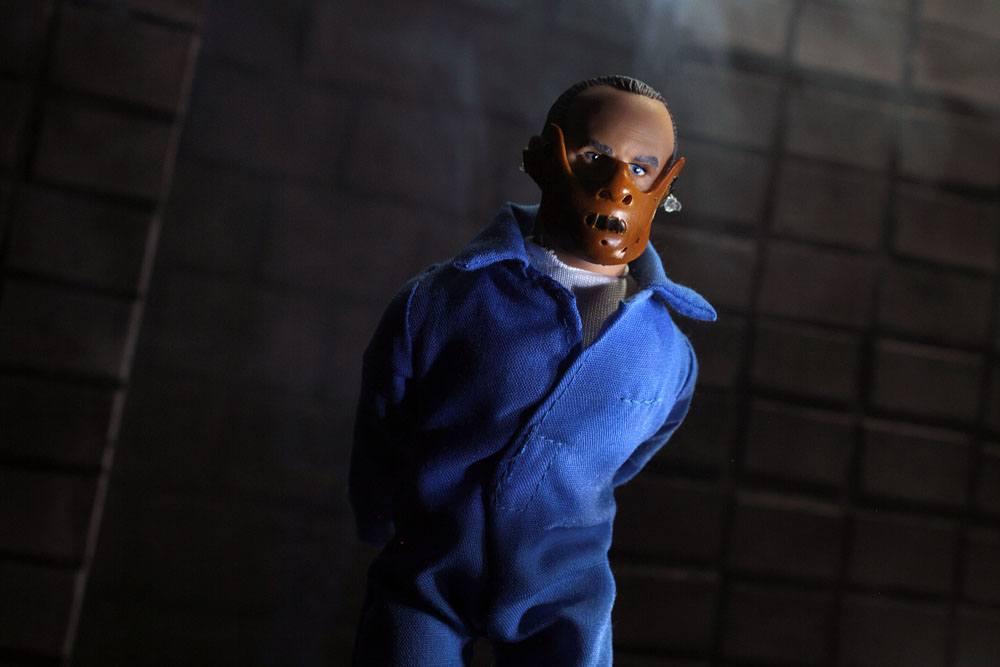 Tystnaden från lamm Action Figur Hannibal Lecter 20 cm MEGO