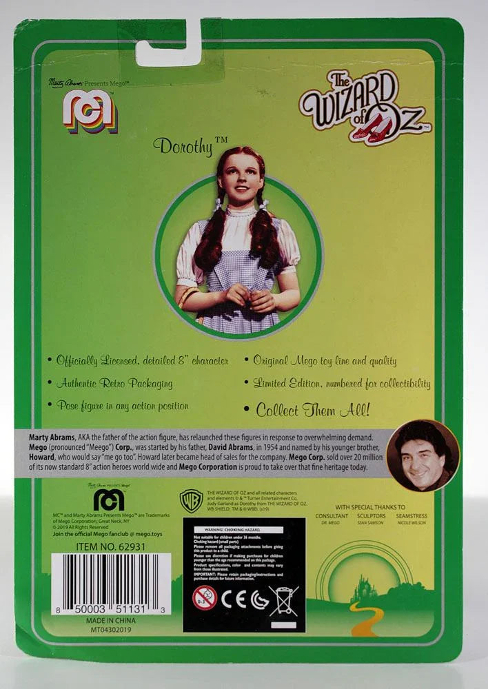 Trollkarlen från Oz Action Figur Dorothy 20 cm MEGO
