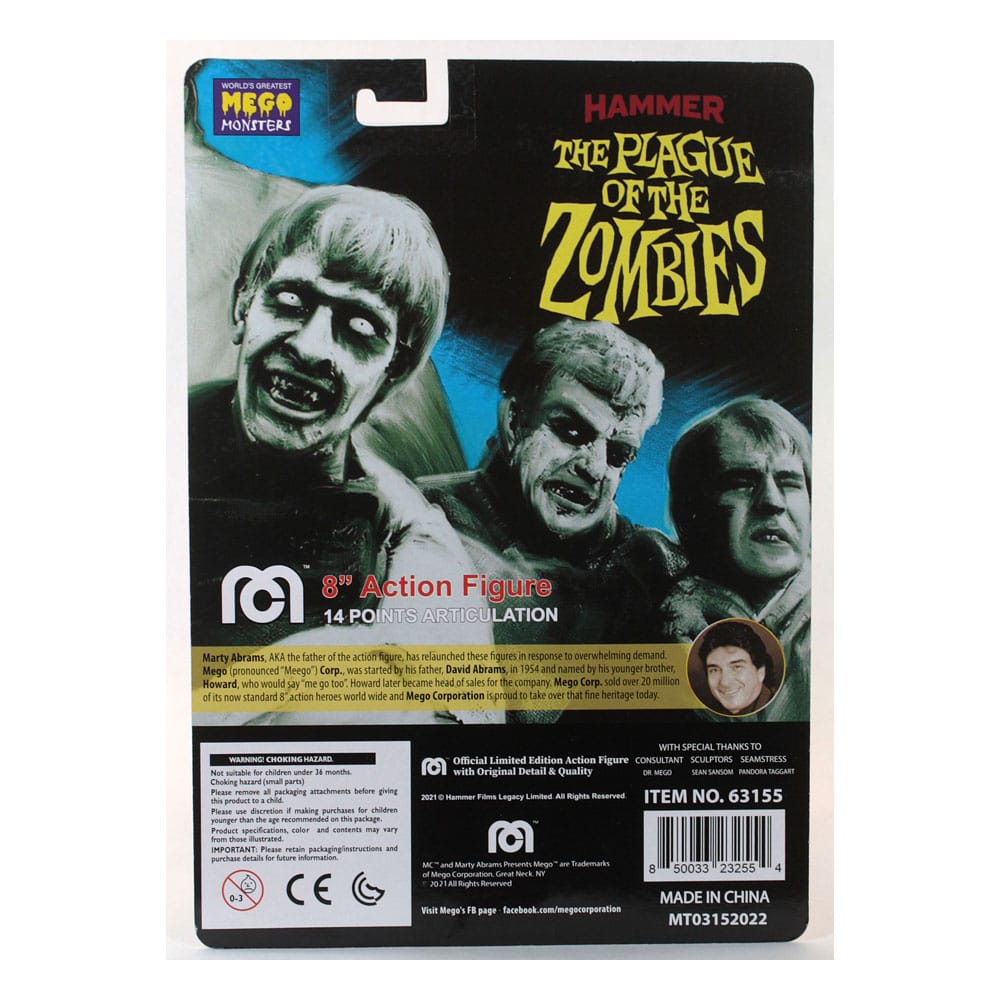 Hammer Films Action Figur The Plague of the Zombies 20 cm MEGO