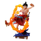 One Piece Petitrama PVC Mini Staty Logbox Re Birth Wano Kuni Vol. 1 Set 9 cm Megahouse