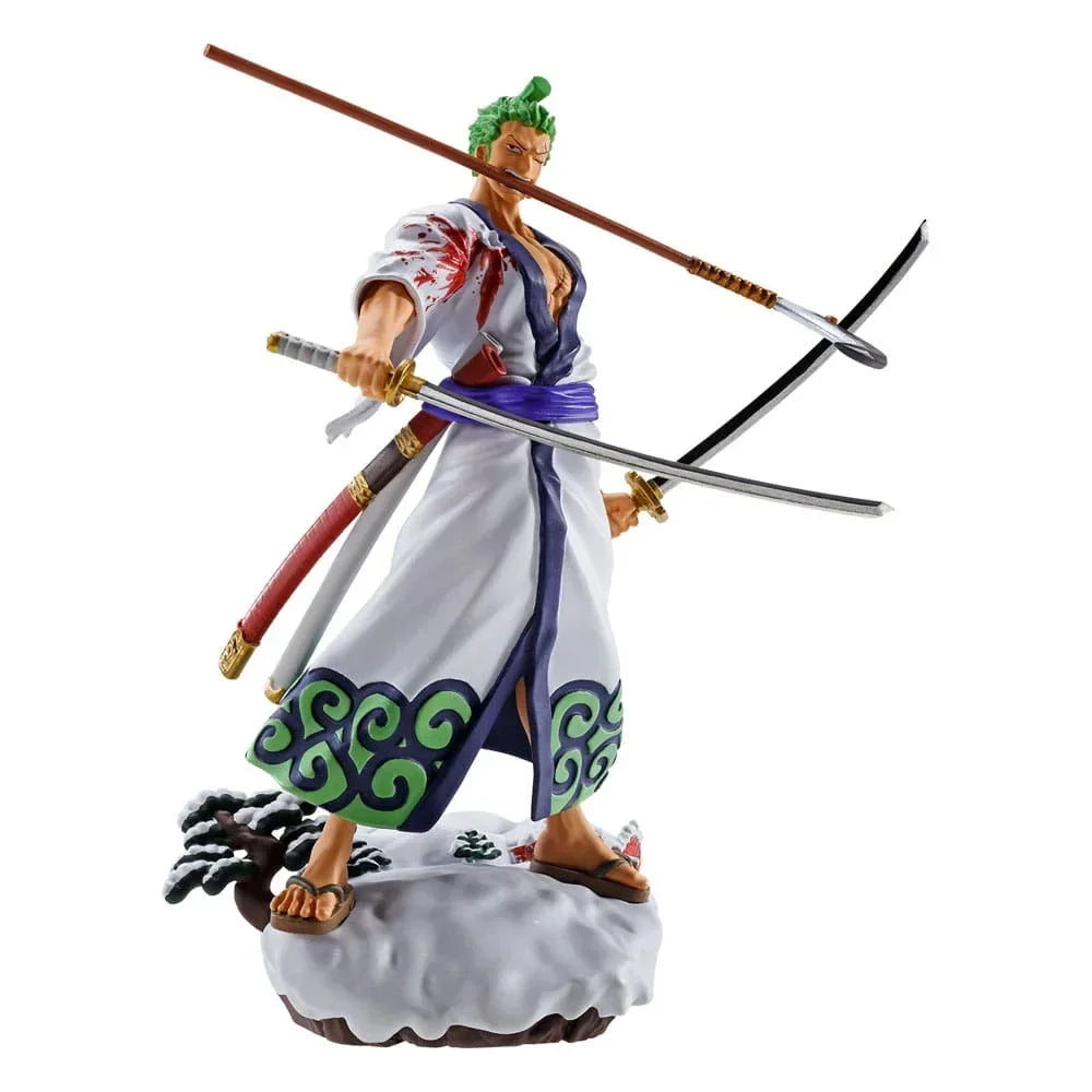 One Piece Petitrama PVC Mini Staty Logbox Re Birth Wano Kuni Vol. 1 Set 9 cm Megahouse