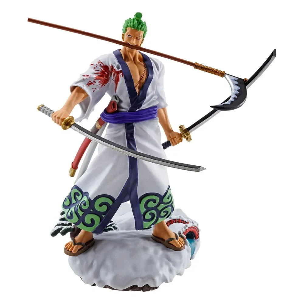 One Piece Petitrama PVC Mini Staty Logbox Re Birth Wano Kuni Vol. 1 Set 9 cm Megahouse
