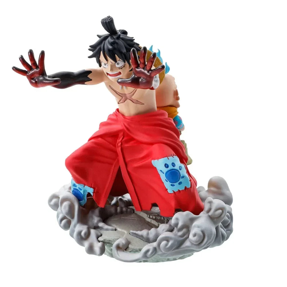 One Piece Petitrama PVC Mini Staty Logbox Re Birth Wanokuni Vol. 2 Set 9 cm Megahouse