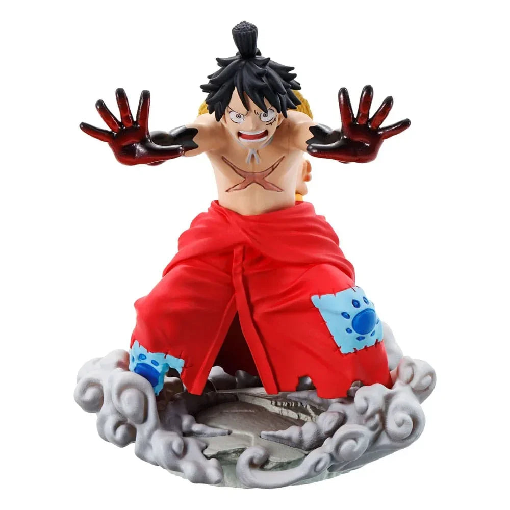 One Piece Petitrama PVC Mini Staty Logbox Re Birth Wanokuni Vol. 2 Set 9 cm Megahouse