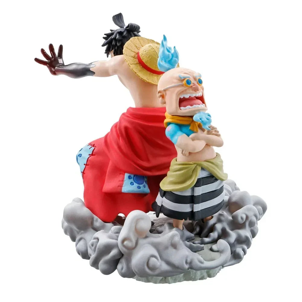 One Piece Petitrama PVC Mini Staty Logbox Re Birth Wanokuni Vol. 2 Set 9 cm Megahouse