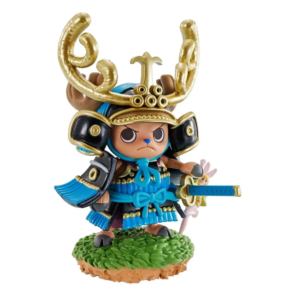 One Piece Petitrama PVC Mini Staty Logbox Re Birth Wanokuni Vol. 2 Set 9 cm Megahouse