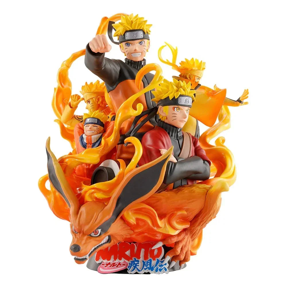Naruto Shippuden Petitrama DX PVC Mini Staty Naruto 01 15 cm Megahouse