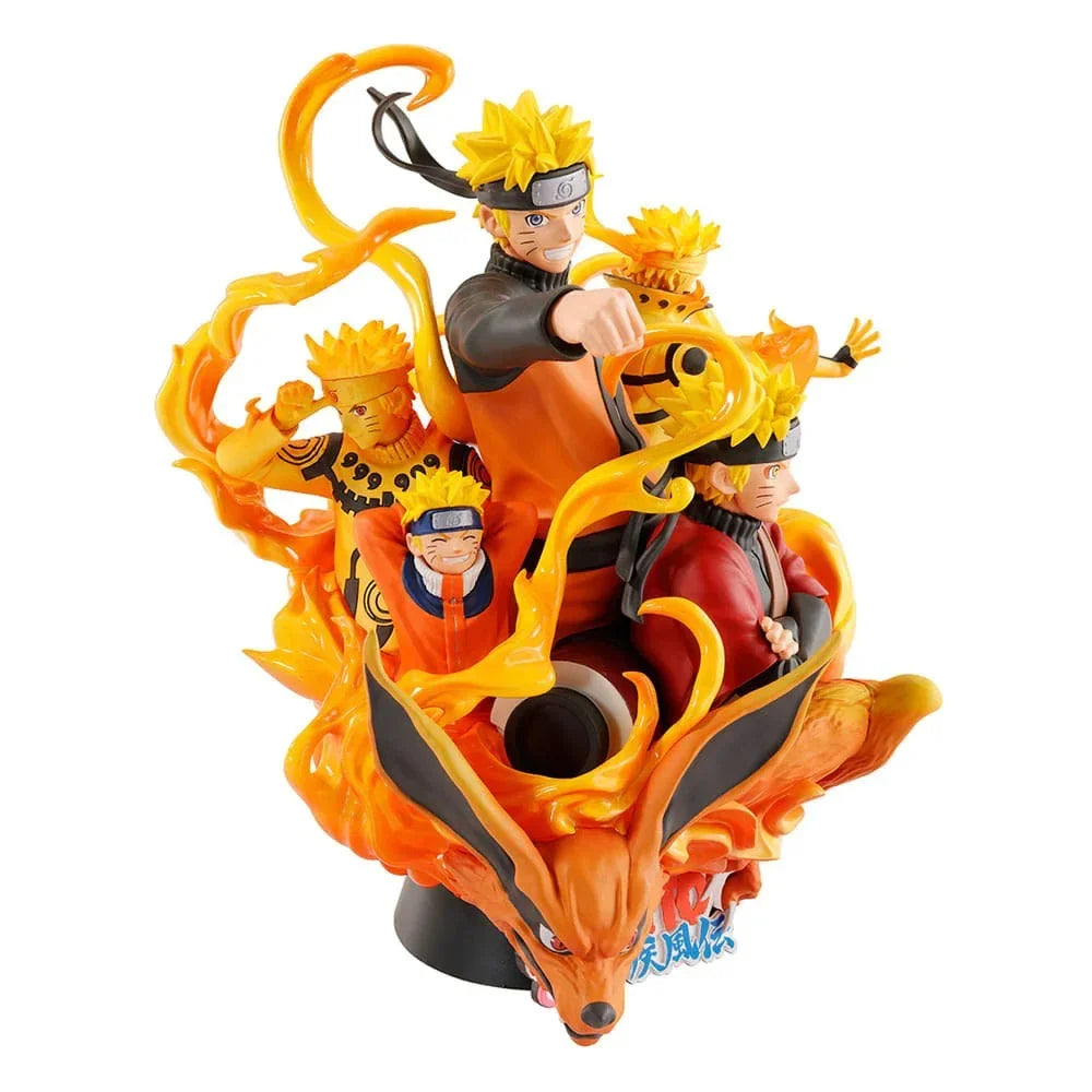 Naruto Shippuden Petitrama DX PVC Mini Staty Naruto 01 15 cm Megahouse