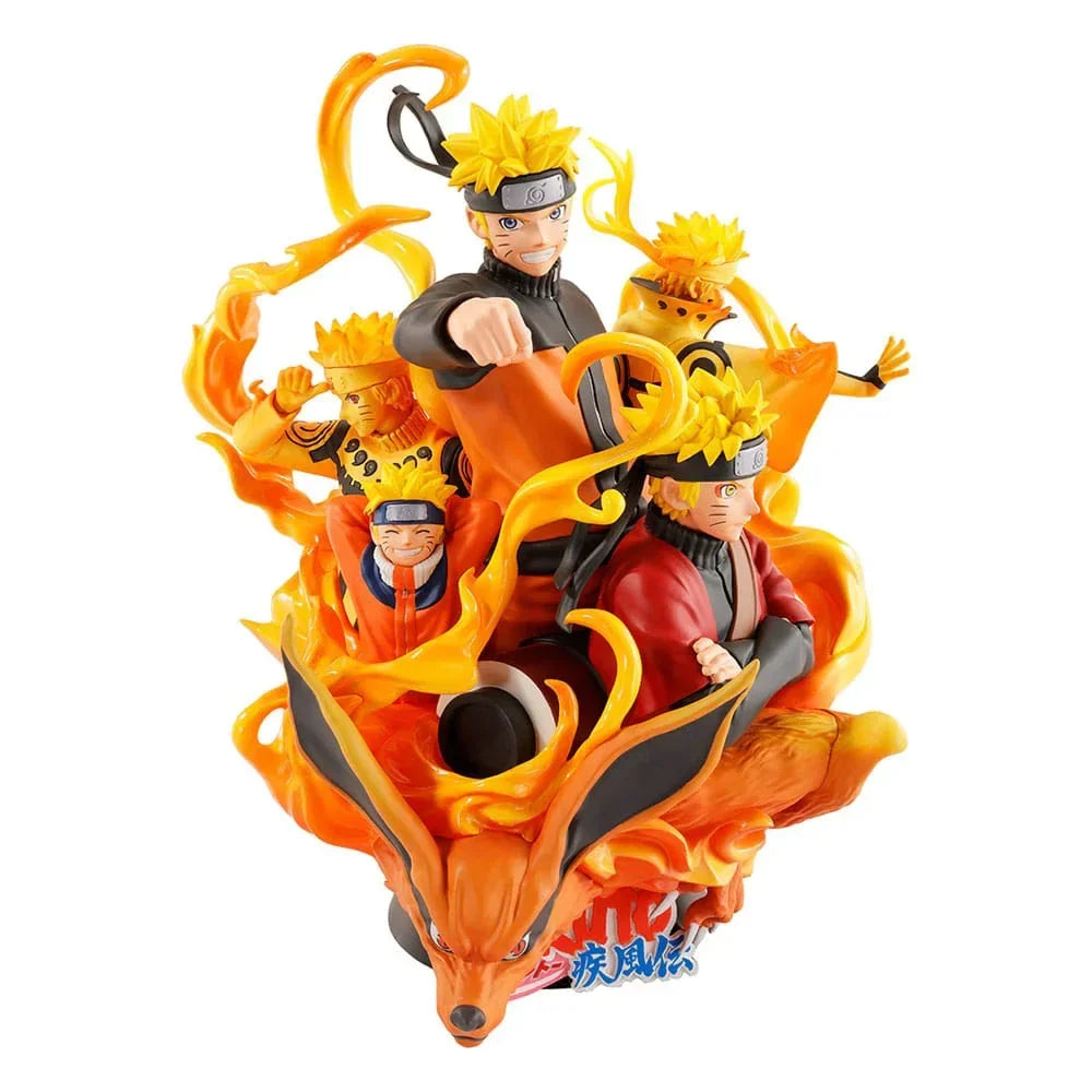 Naruto Shippuden Petitrama DX PVC Mini Staty Naruto 01 15 cm Megahouse