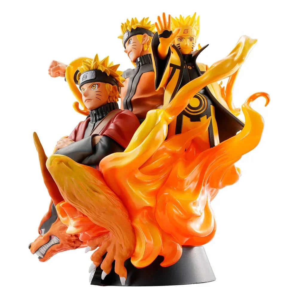 Naruto Shippuden Petitrama DX PVC Mini Staty Naruto 01 15 cm Megahouse
