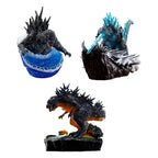 Godzilla Petitrama EX Series Trading Figur 3-Set Från Noll Till Minus Ett Set 9 cm