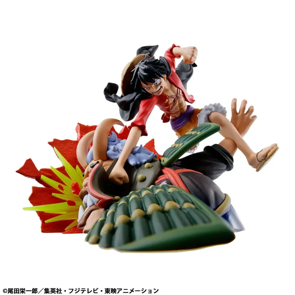 One Piece Petitrama PVC Mini Figur Logbox Re Birth Wano Kuni Vol. 1 Set 9 cm Megahouse