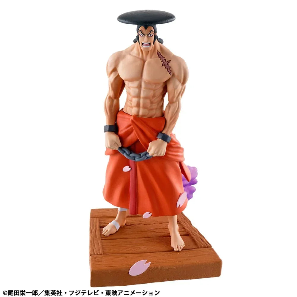 One Piece Petitrama PVC Mini Figur Logbox Re Birth Wano Kuni Vol. 1 Set 9 cm Megahouse