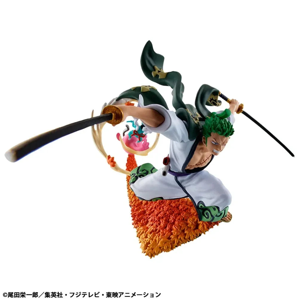 One Piece Petitrama PVC Mini Figur Logbox Re Birth Wano Kuni Vol. 1 Set 9 cm Megahouse