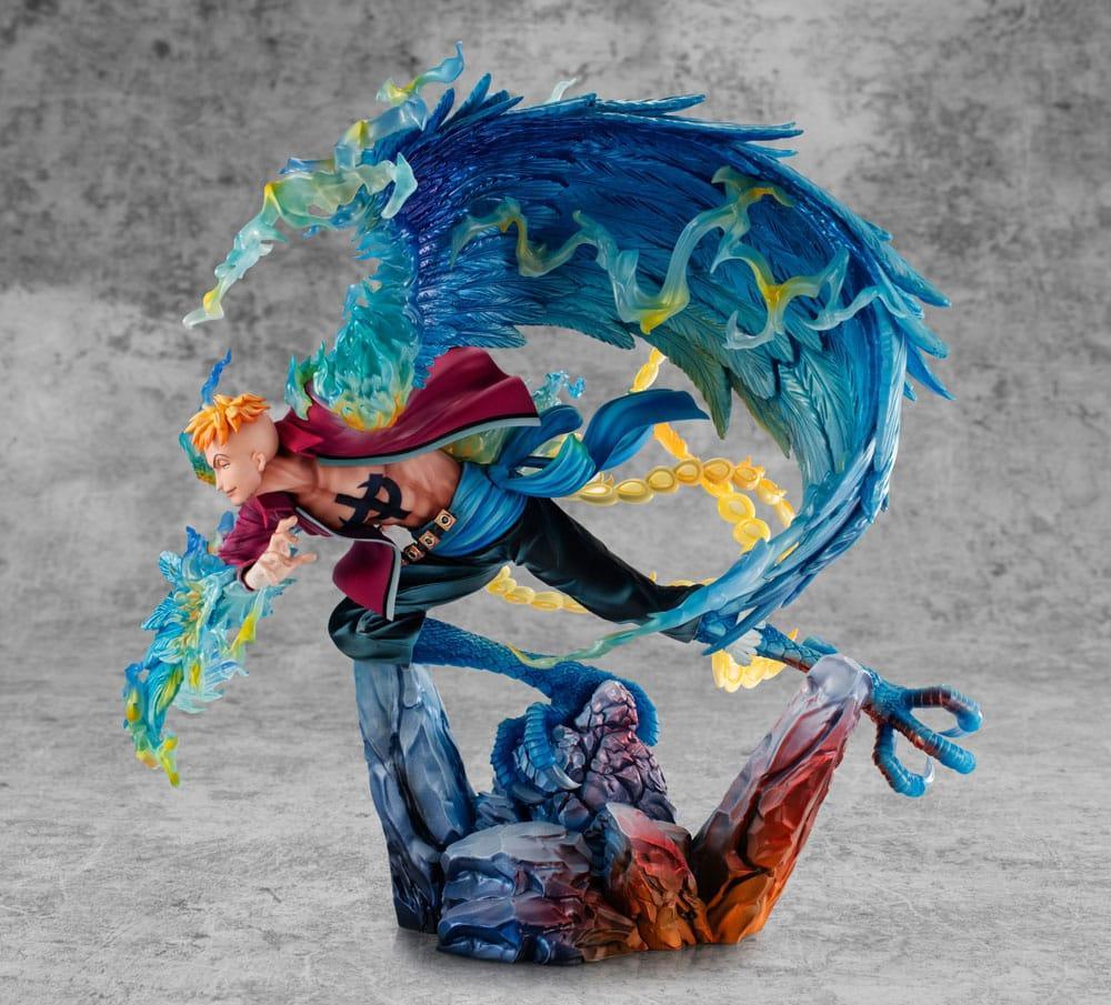 One Piece P.O.P MAS Maximum PVC Figur Marco the Phoenix - Ledare av 1:a gruppen av Whitebeard Pirates 32 cm Megahouse