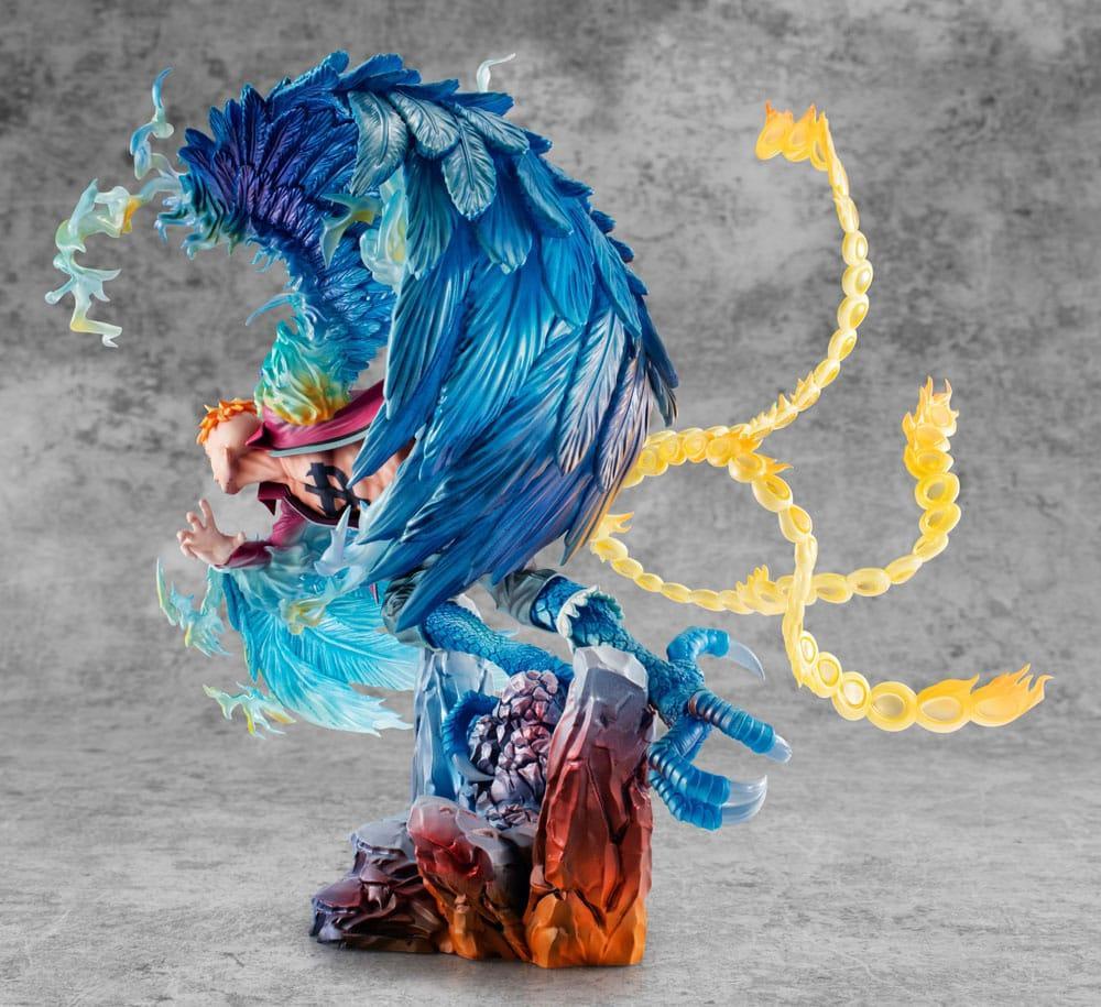 One Piece P.O.P MAS Maximum PVC Figur Marco the Phoenix - Ledare av 1:a gruppen av Whitebeard Pirates 32 cm Megahouse