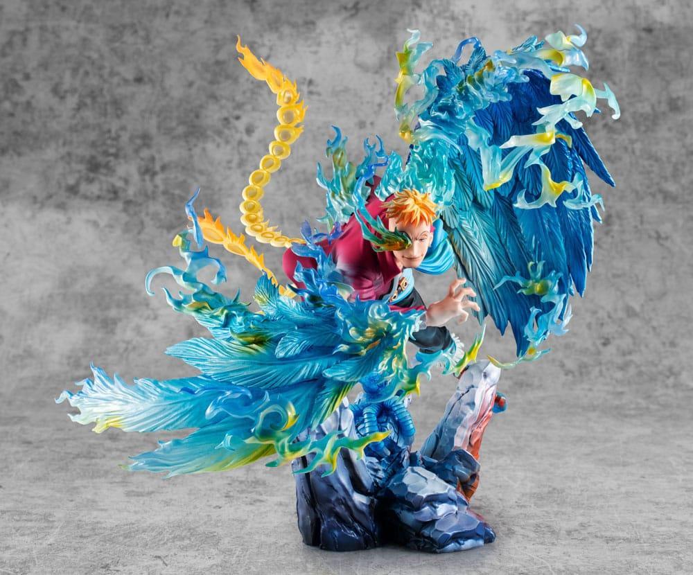 One Piece P.O.P MAS Maximum PVC Figur Marco the Phoenix - Ledare av 1:a gruppen av Whitebeard Pirates 32 cm Megahouse