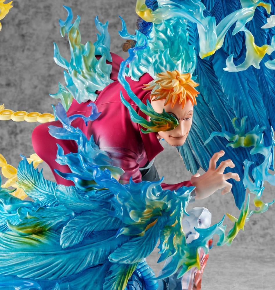 One Piece P.O.P MAS Maximum PVC Figur Marco the Phoenix - Ledare av 1:a gruppen av Whitebeard Pirates 32 cm Megahouse