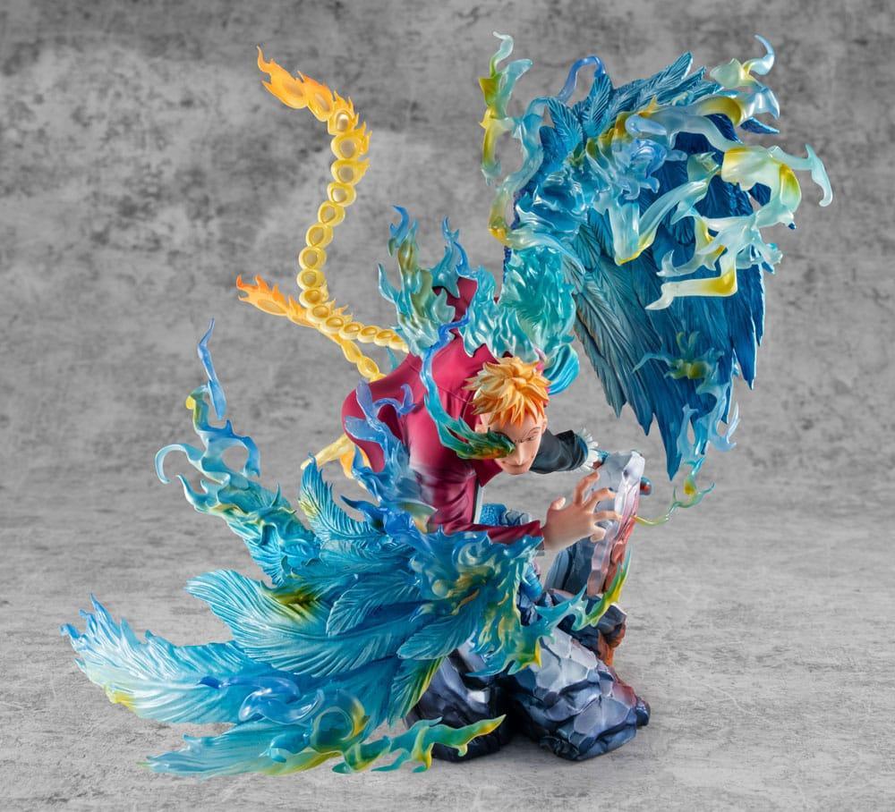 One Piece P.O.P MAS Maximum PVC Figur Marco the Phoenix - Ledare av 1:a gruppen av Whitebeard Pirates 32 cm Megahouse