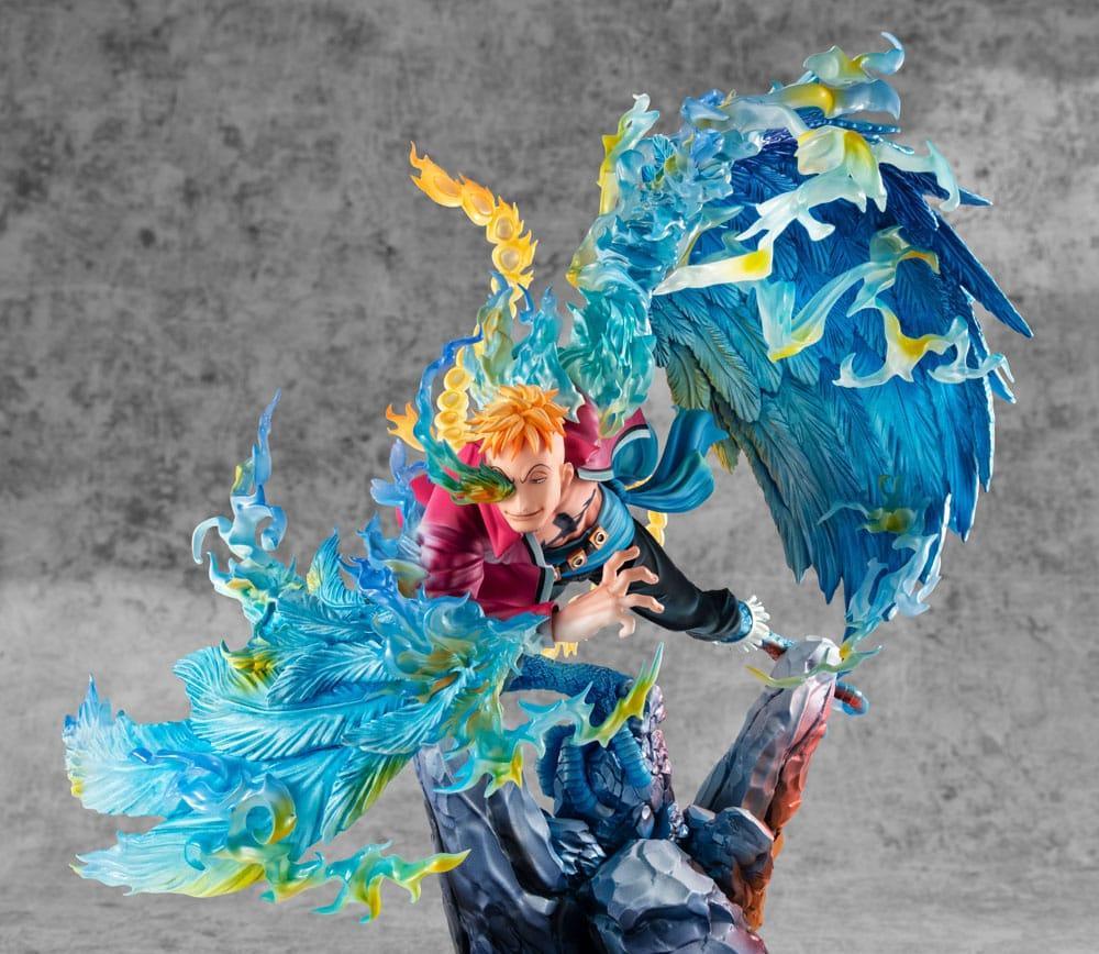 One Piece P.O.P MAS Maximum PVC Figur Marco the Phoenix - Ledare av 1:a gruppen av Whitebeard Pirates 32 cm Megahouse