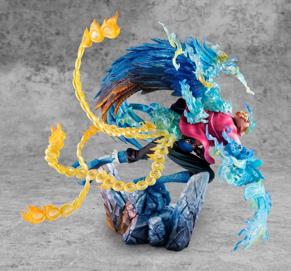 One Piece P.O.P MAS Maximum PVC Figur Marco the Phoenix - Ledare av 1:a gruppen av Whitebeard Pirates 32 cm Megahouse