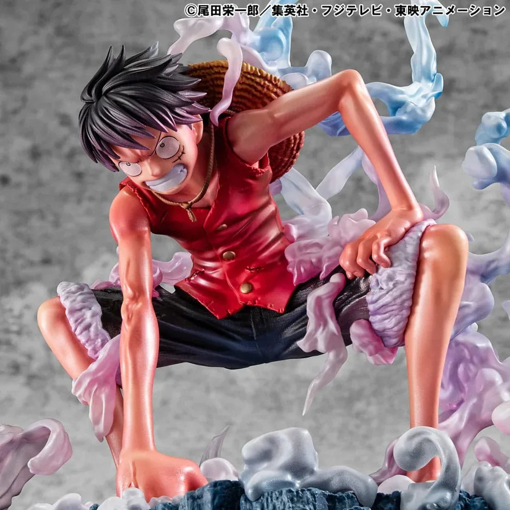 One Piece P.O.P PVC Figur Monkey D. Luffy Gear 2 Limited Edition 19 cm Megahouse
