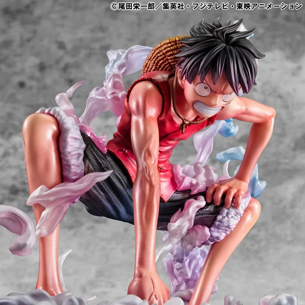 One Piece P.O.P PVC Figur Monkey D. Luffy Gear 2 Limited Edition 19 cm Megahouse