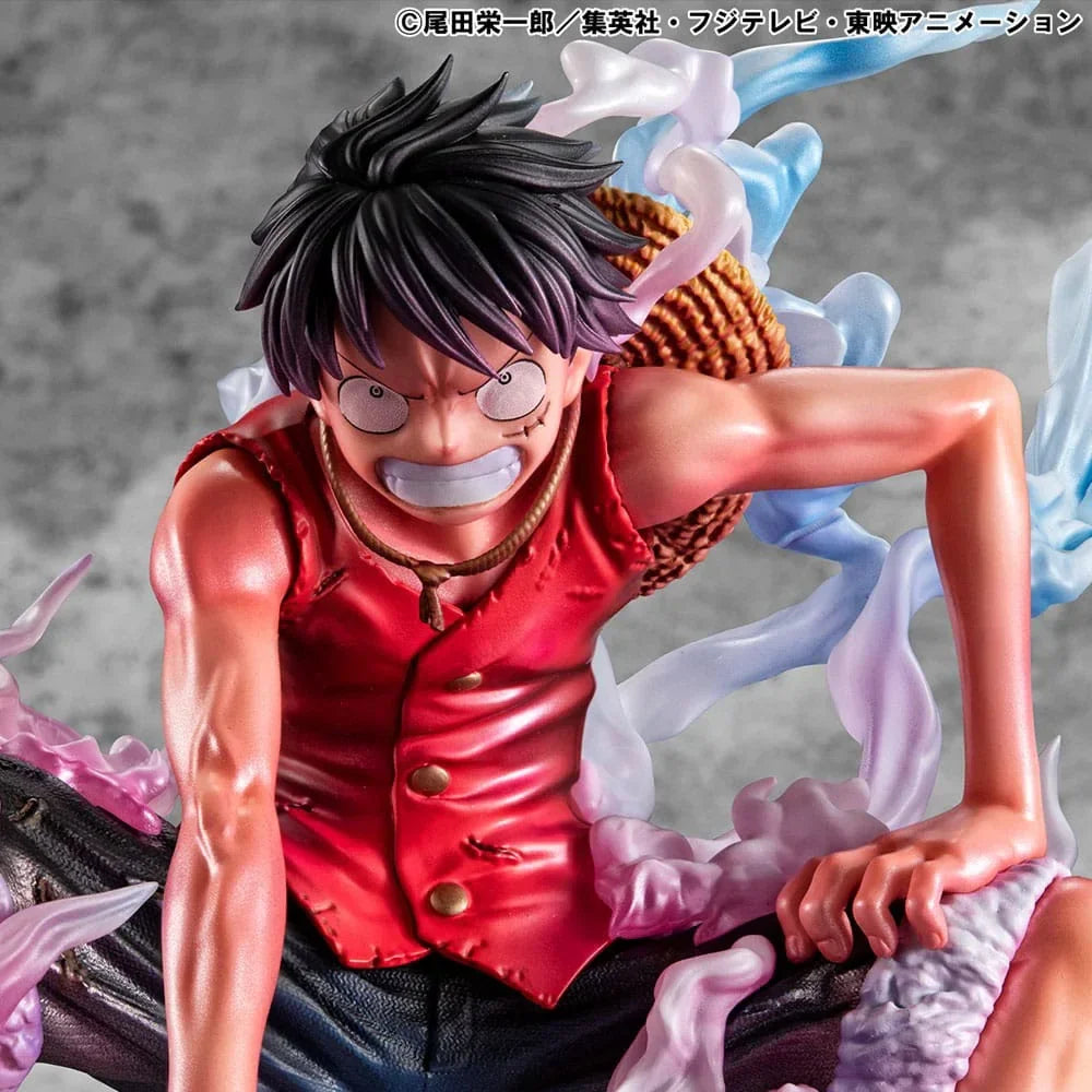 One Piece P.O.P PVC Figur Monkey D. Luffy Gear 2 Limited Edition 19 cm Megahouse