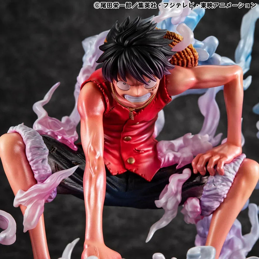 One Piece P.O.P PVC Figur Monkey D. Luffy Gear 2 Limited Edition 19 cm Megahouse