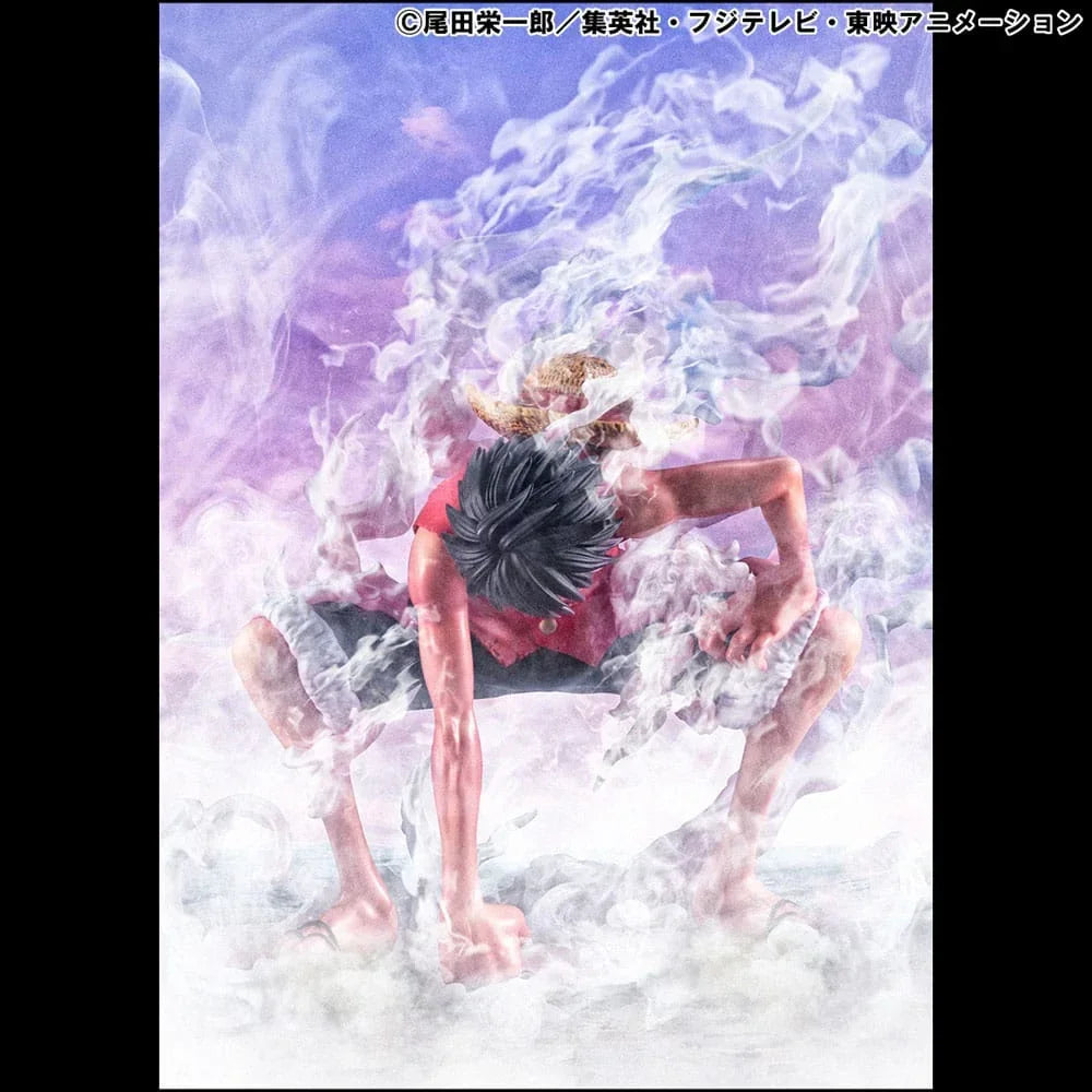 One Piece P.O.P PVC Figur Monkey D. Luffy Gear 2 Limited Edition 19 cm Megahouse