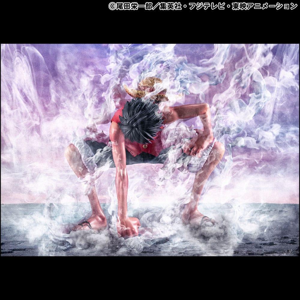 One Piece P.O.P PVC Figur Monkey D. Luffy Gear 2 Limited Edition 19 cm Megahouse