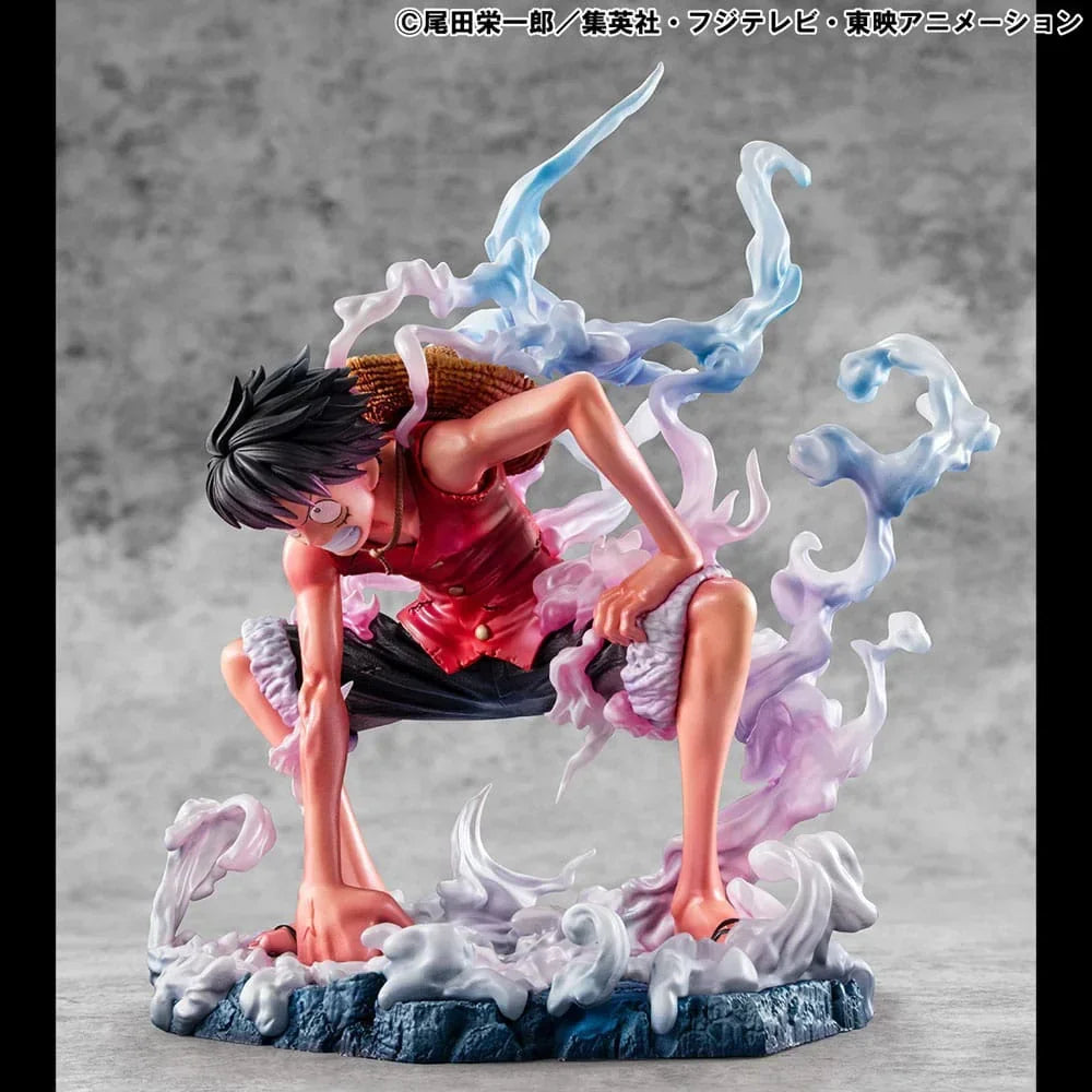 One Piece P.O.P PVC Figur Monkey D. Luffy Gear 2 Limited Edition 19 cm Megahouse