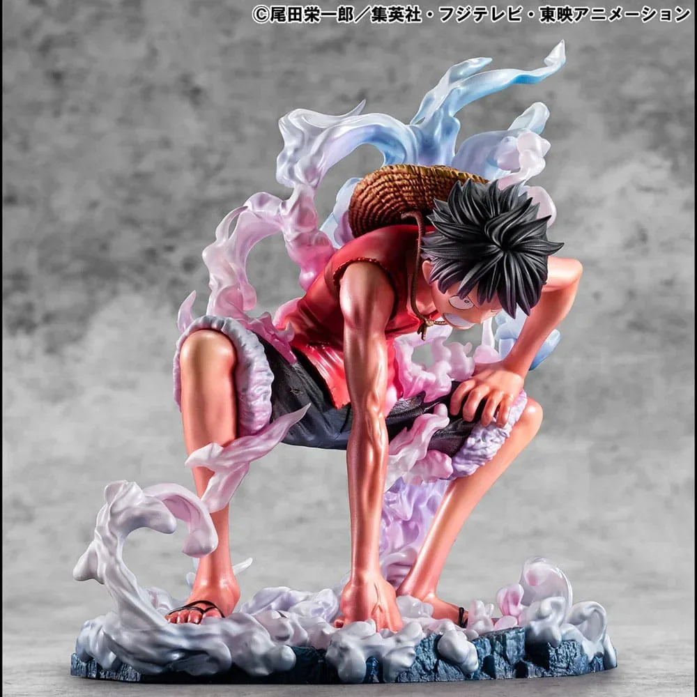 One Piece P.O.P PVC Figur Monkey D. Luffy Gear 2 Limited Edition 19 cm Megahouse