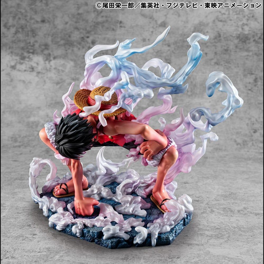 One Piece P.O.P PVC Figur Monkey D. Luffy Gear 2 Limited Edition 19 cm Megahouse