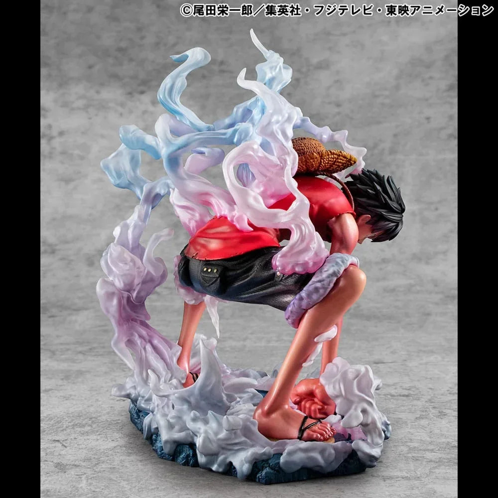 One Piece P.O.P PVC Figur Monkey D. Luffy Gear 2 Limited Edition 19 cm Megahouse