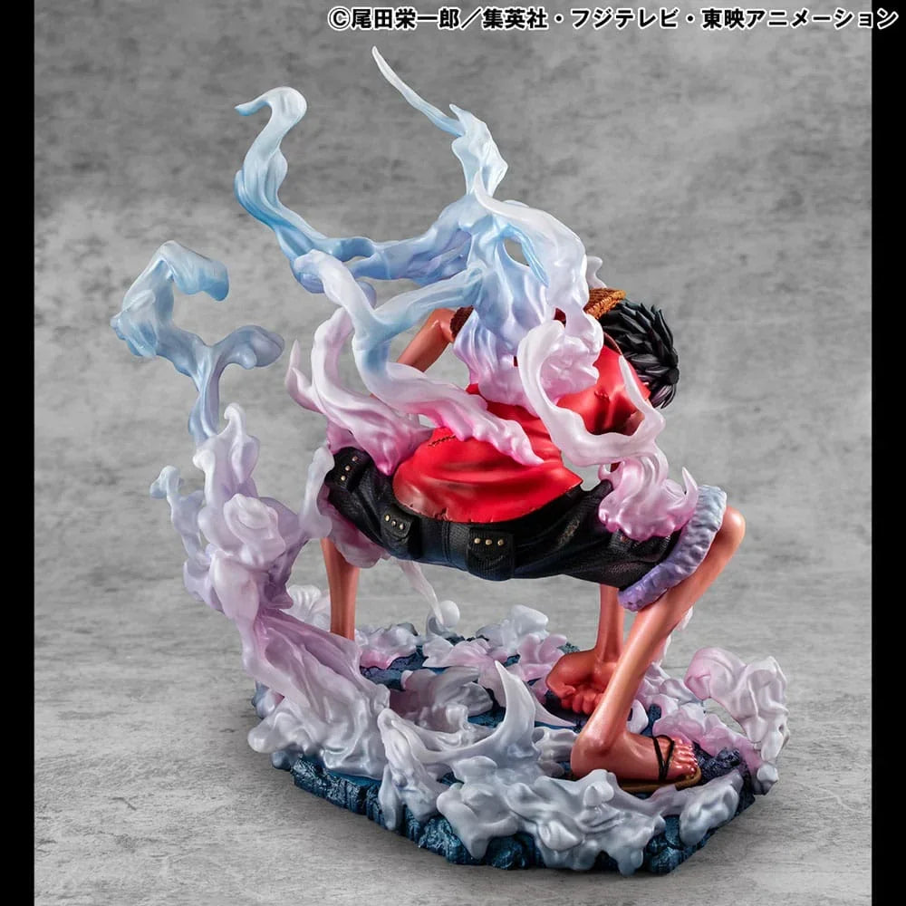 One Piece P.O.P PVC Figur Monkey D. Luffy Gear 2 Limited Edition 19 cm Megahouse