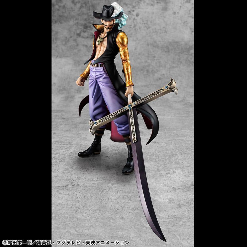 One Piece P.O.P SA-MAXIMUM PVC Figur Hawk Eye Dracule Mihawk Ver. R - 29 cm Megahouse