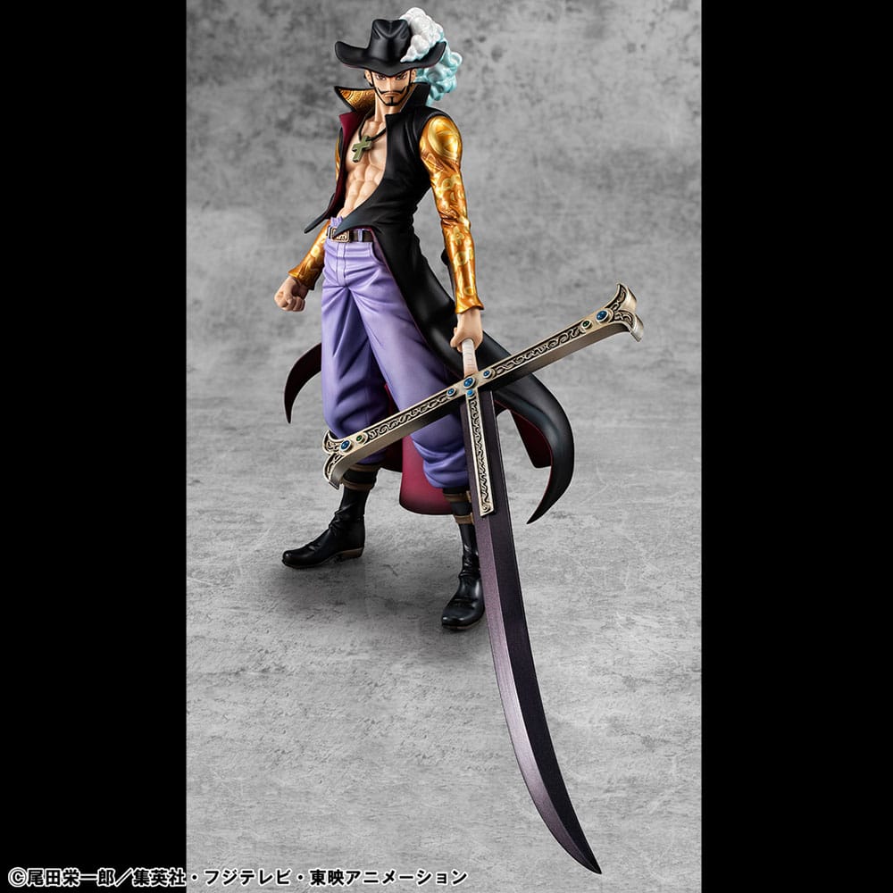 One Piece P.O.P SA-MAXIMUM PVC Figur Hawk Eye Dracule Mihawk Ver. R - 29 cm Megahouse