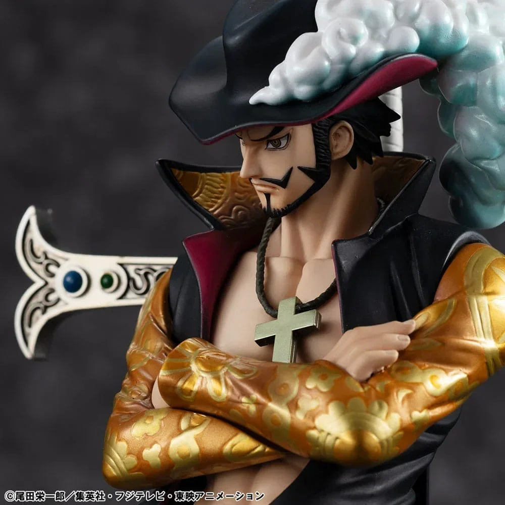 One Piece P.O.P SA-MAXIMUM PVC Figur Hawk Eye Dracule Mihawk Ver. R - 29 cm Megahouse