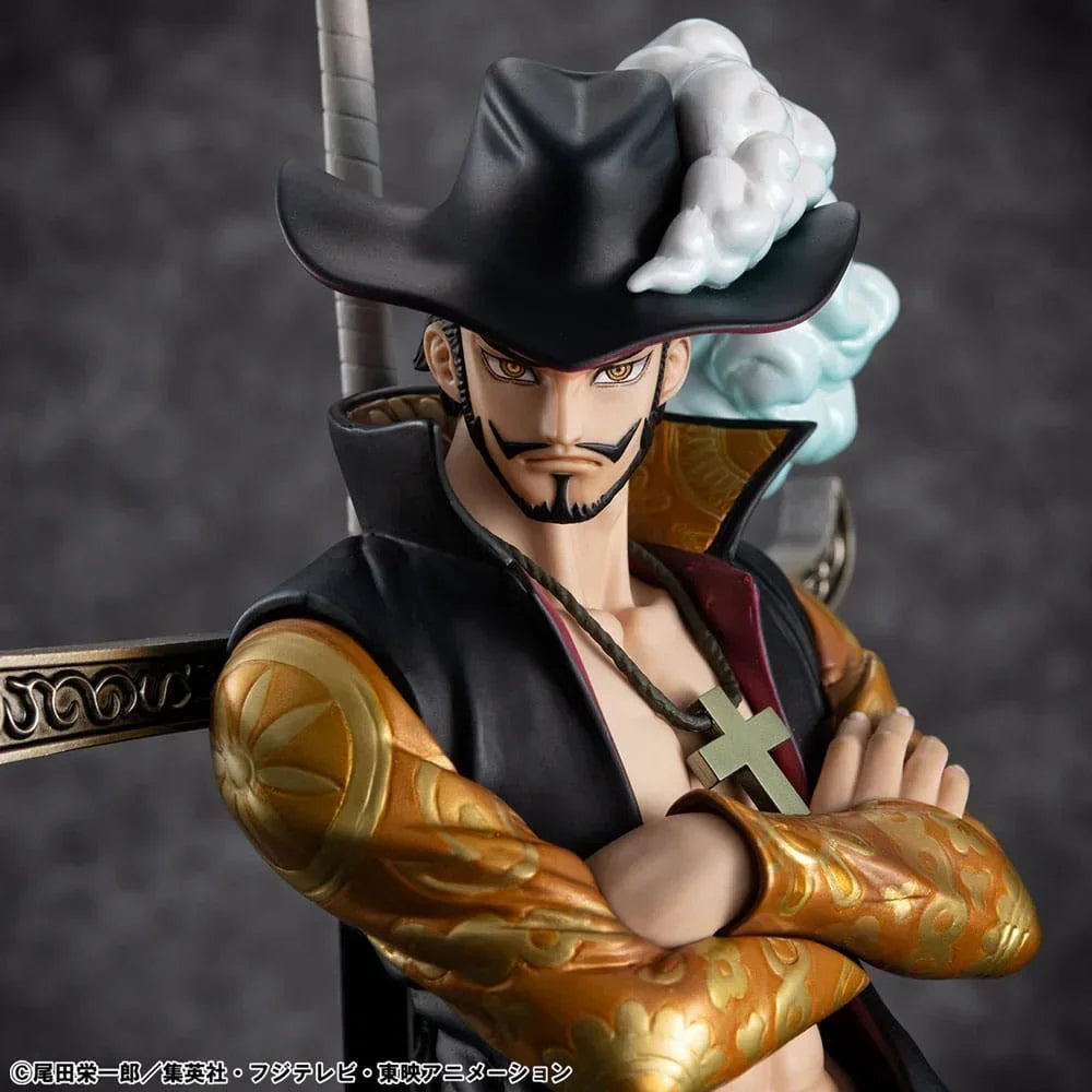 One Piece P.O.P SA-MAXIMUM PVC Figur Hawk Eye Dracule Mihawk Ver. R - 29 cm Megahouse