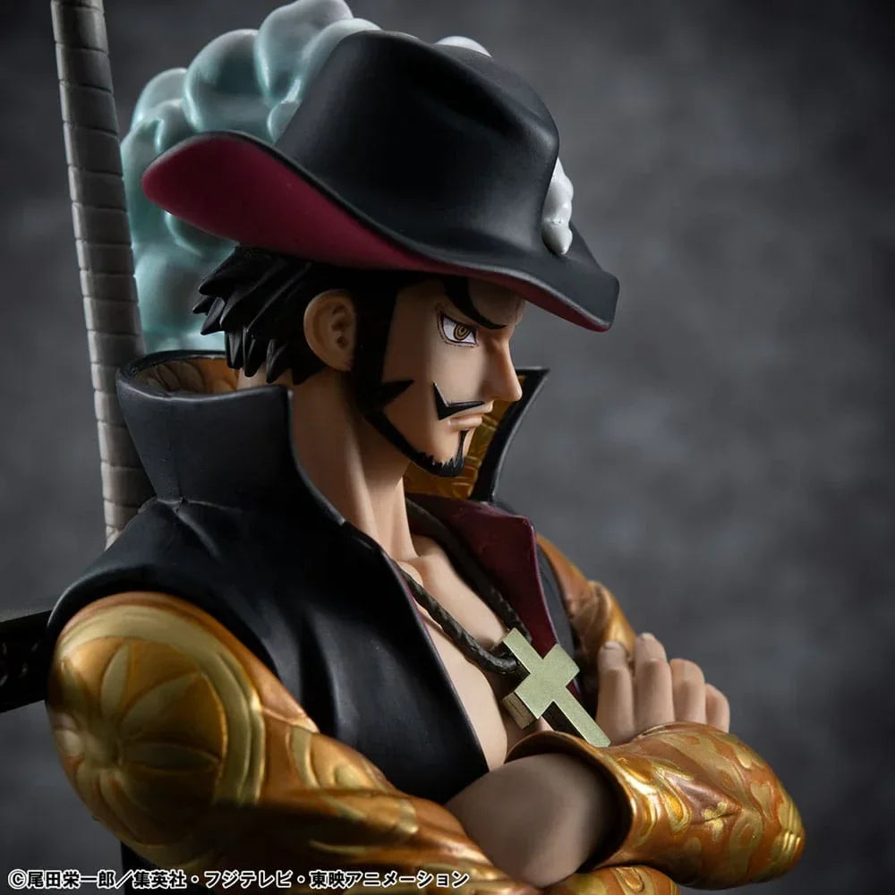 One Piece P.O.P SA-MAXIMUM PVC Figur Hawk Eye Dracule Mihawk Ver. R - 29 cm Megahouse