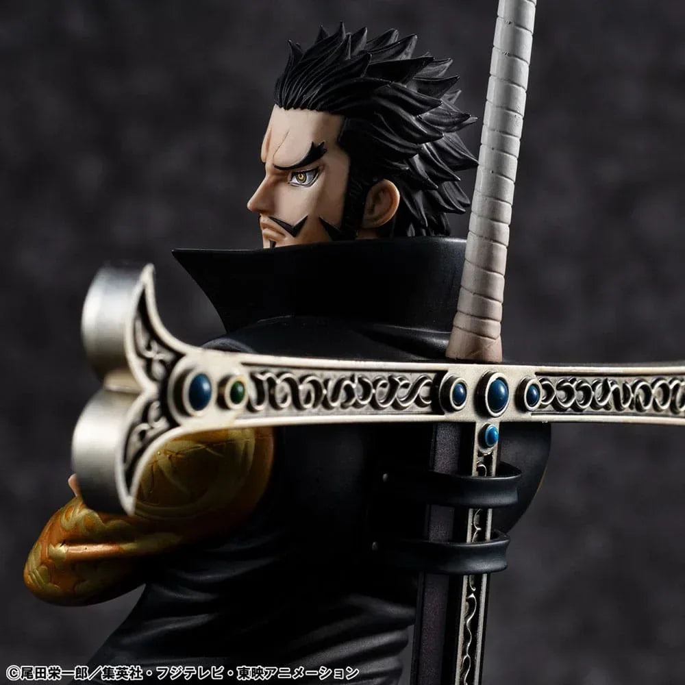 One Piece P.O.P SA-MAXIMUM PVC Figur Hawk Eye Dracule Mihawk Ver. R - 29 cm Megahouse