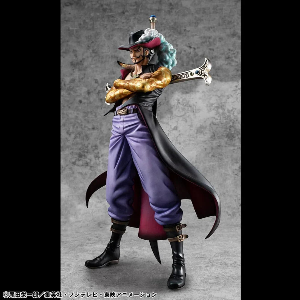 One Piece P.O.P SA-MAXIMUM PVC Figur Hawk Eye Dracule Mihawk Ver. R - 29 cm Megahouse